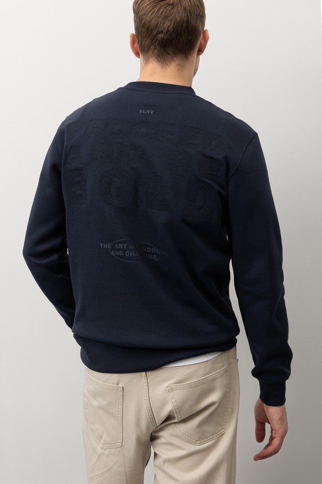 Dark Blue Sweatshirt