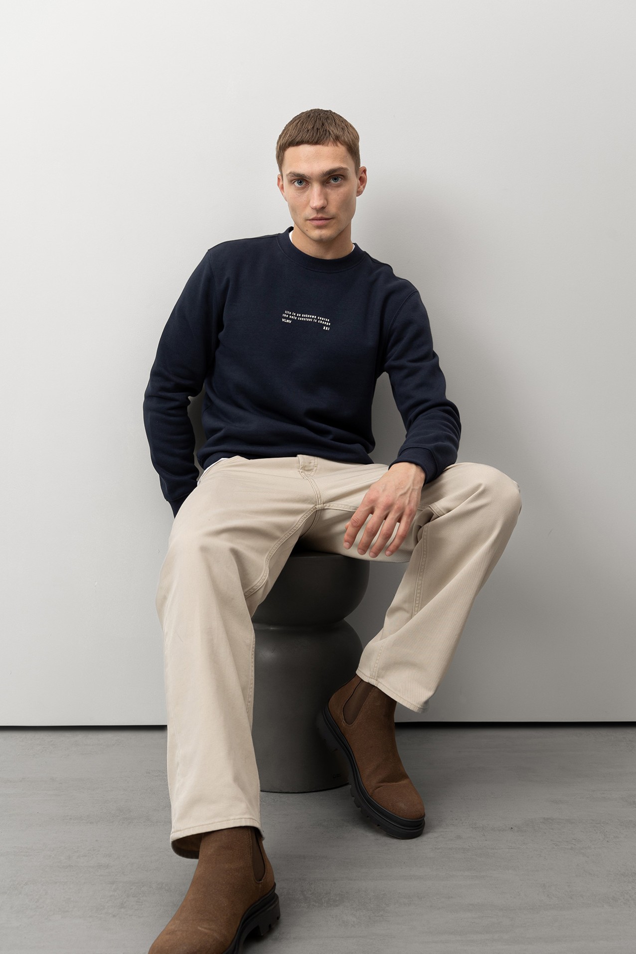 Dark Blue Sweatshirt