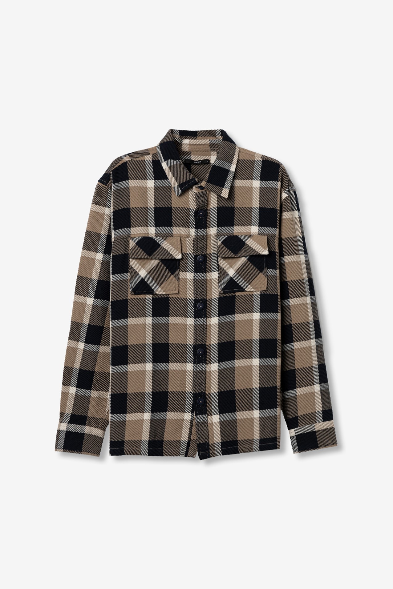 Brown Checkered Shirt