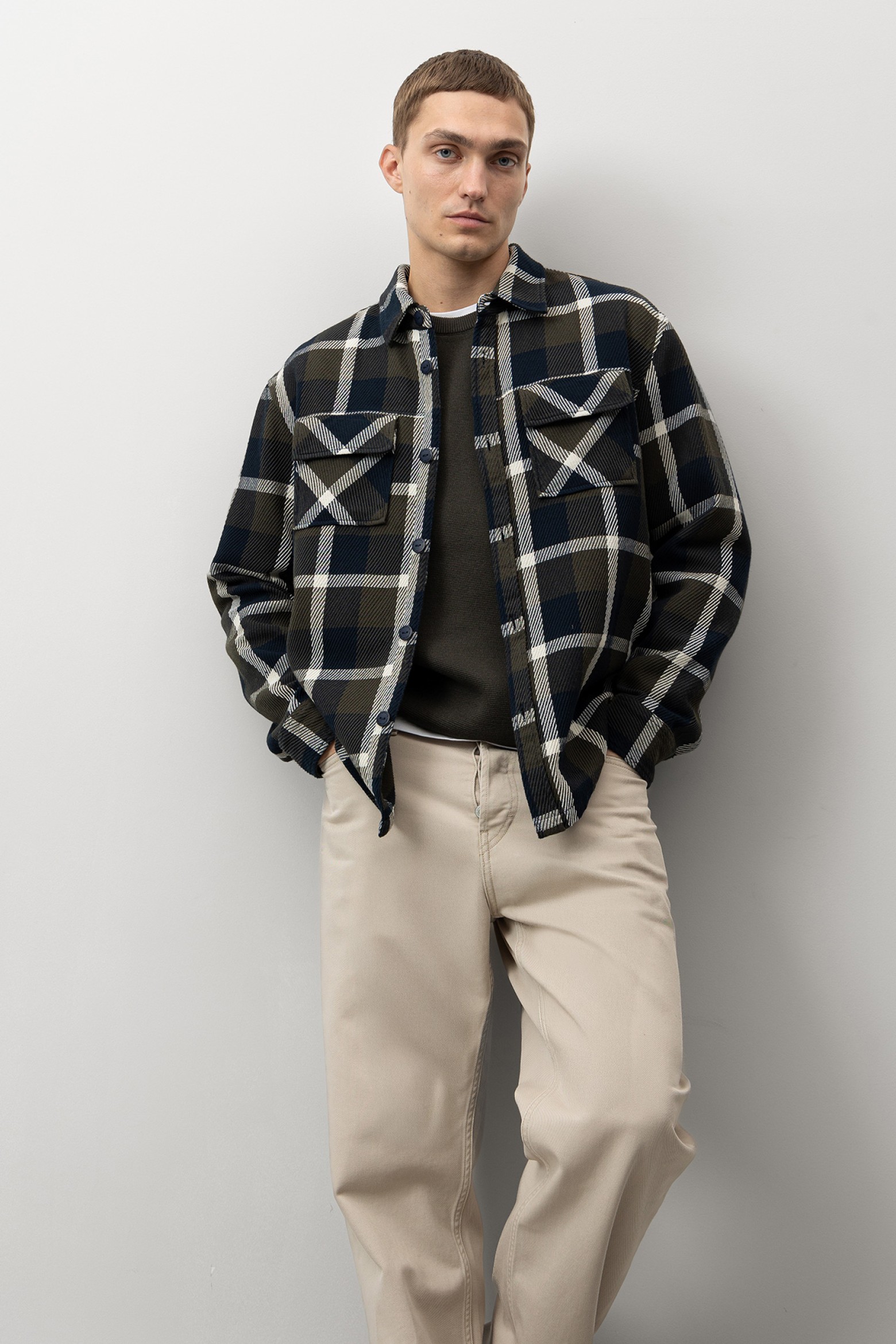 10 - Camisas L/S Verde