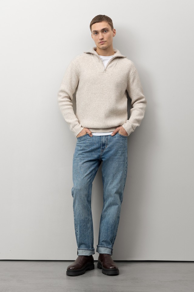 Light Blue Straight Jeans Light Blue Straight Jeans