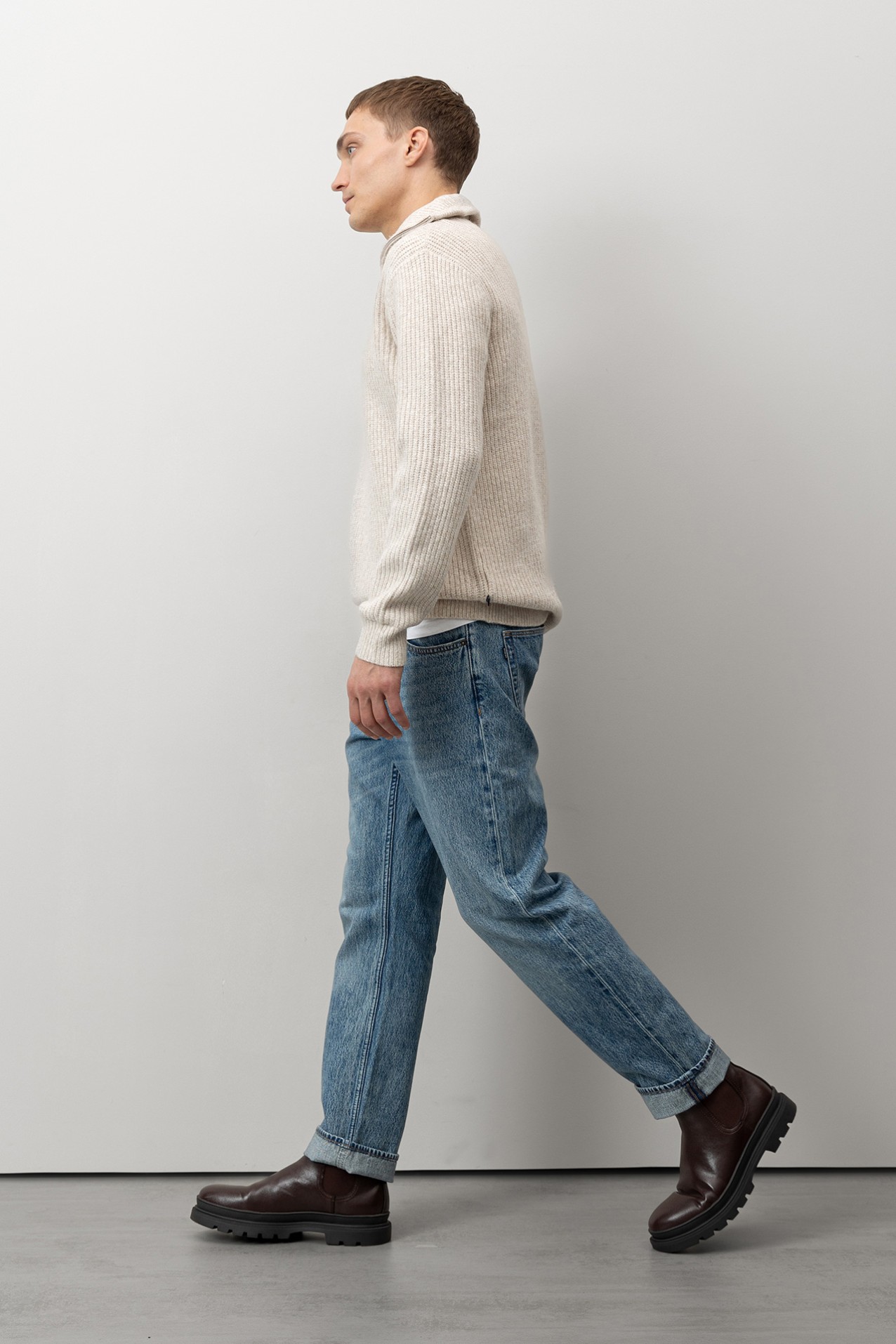 Light Blue Straight Jeans