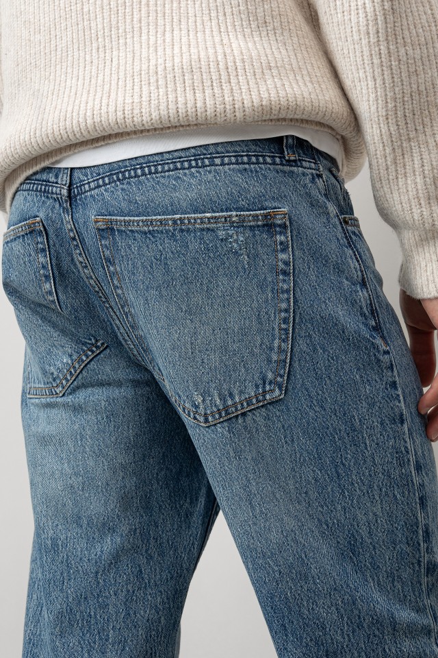 Light Blue Straight Jeans Light Blue Straight Jeans