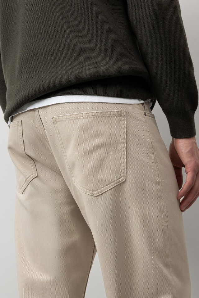 Beige Baggy Trousers Beige Baggy Trousers