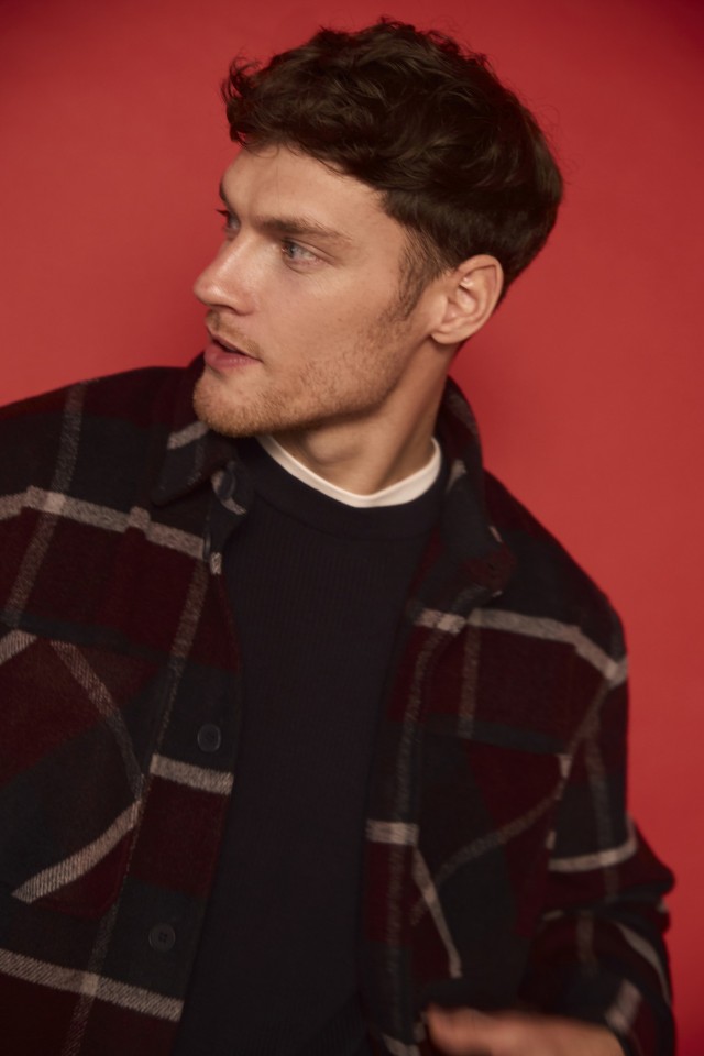 Camisola Tricotada Azul Escuro Camisola Tricotada Azul Escuro