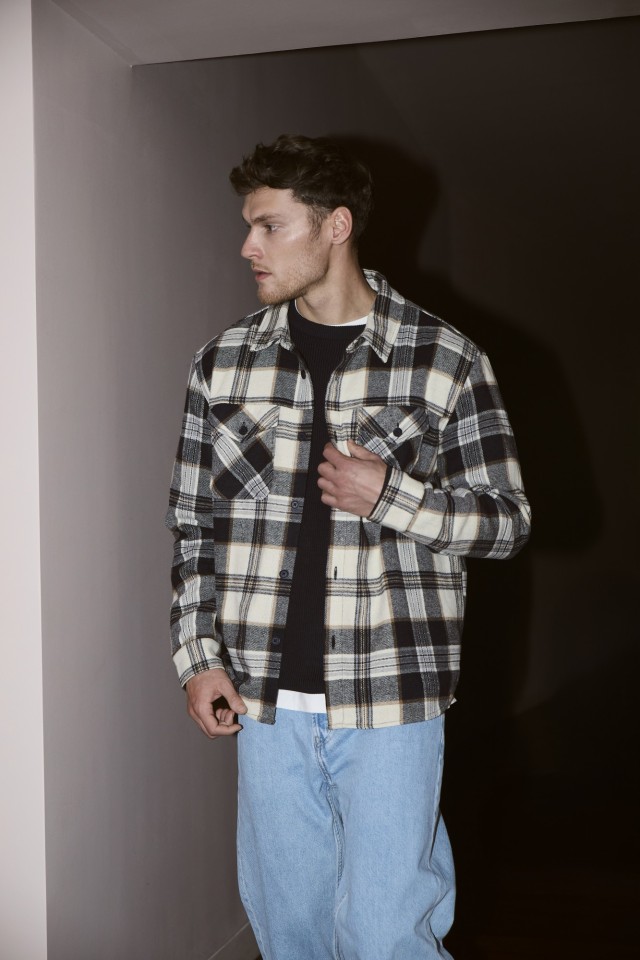 Plaid Relaxed Fit Shirt