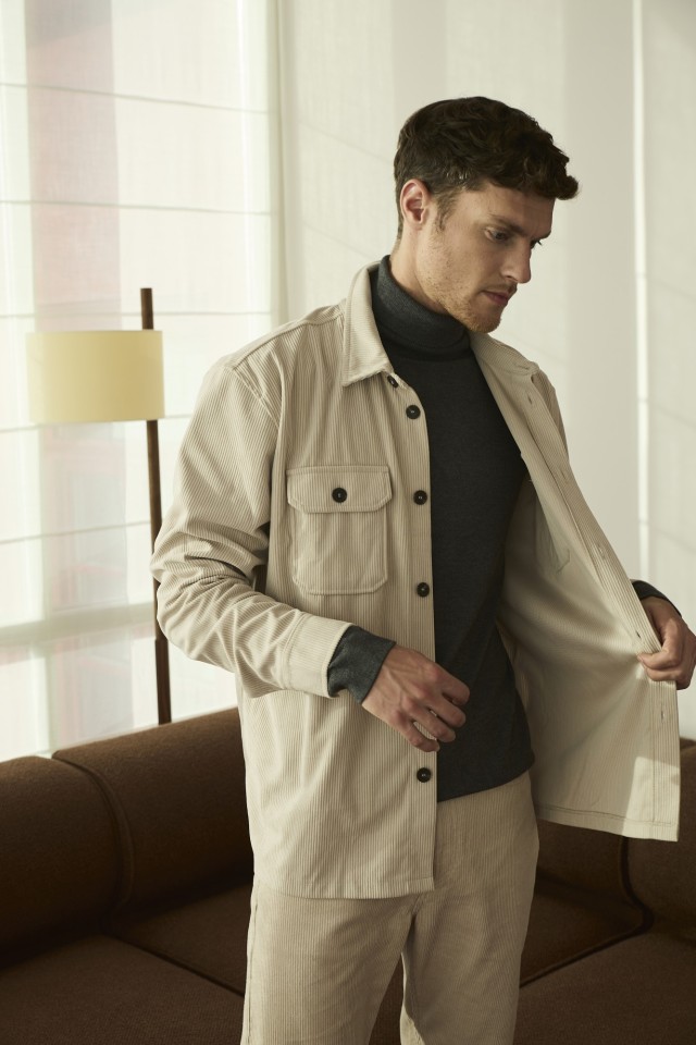 Light Grey Relaxed Shirt