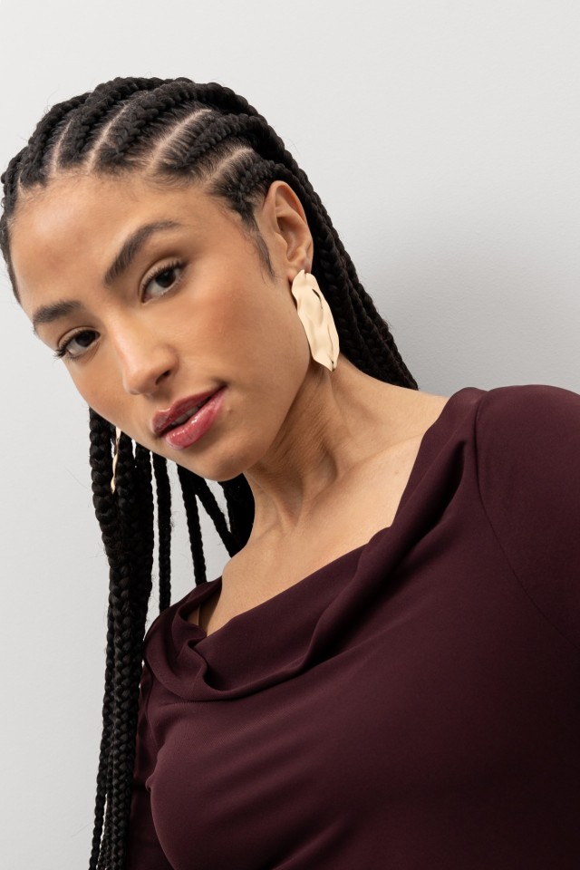 Golden Statement Earrings