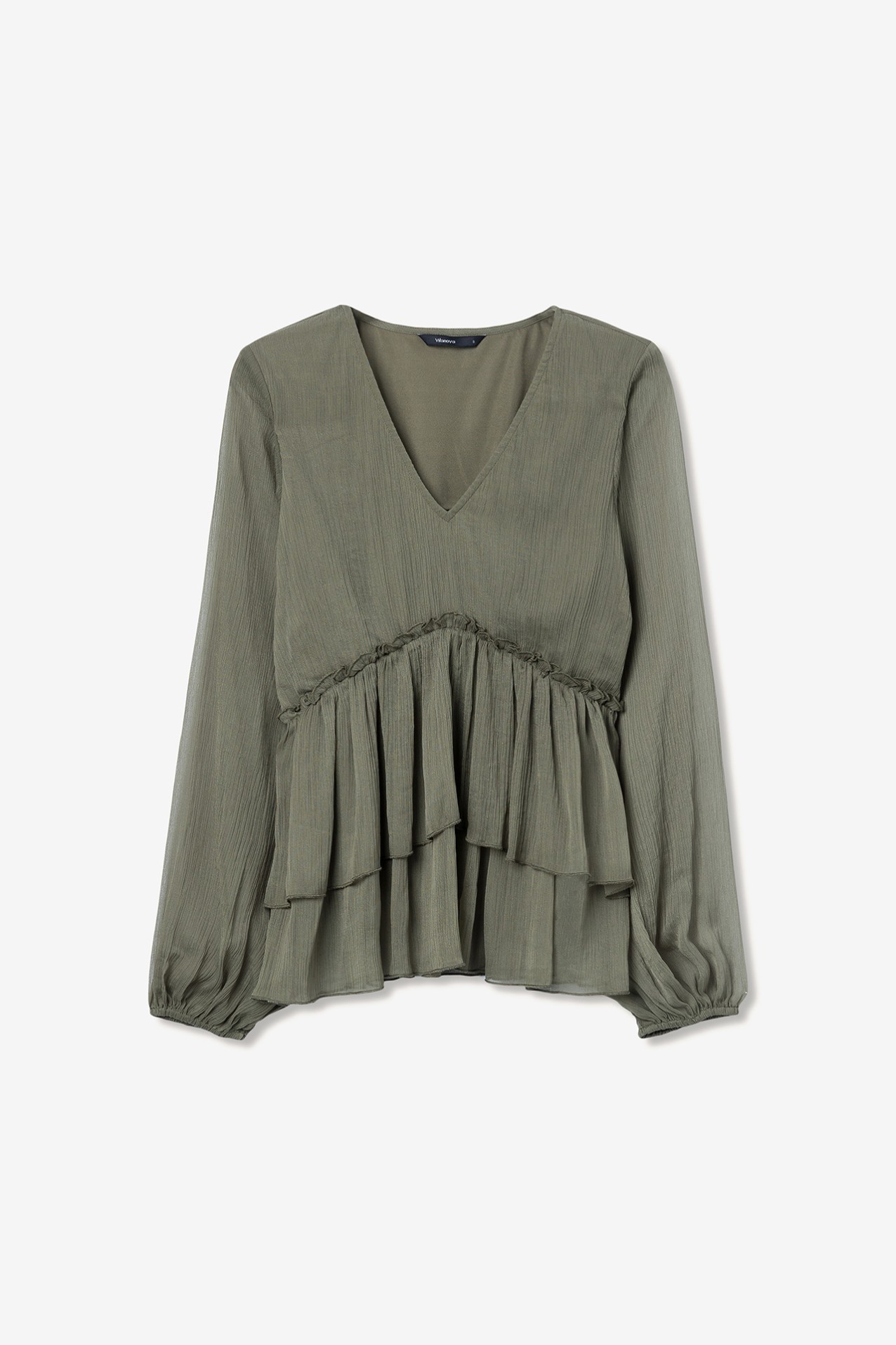 Flowy Blouse with Ruffles