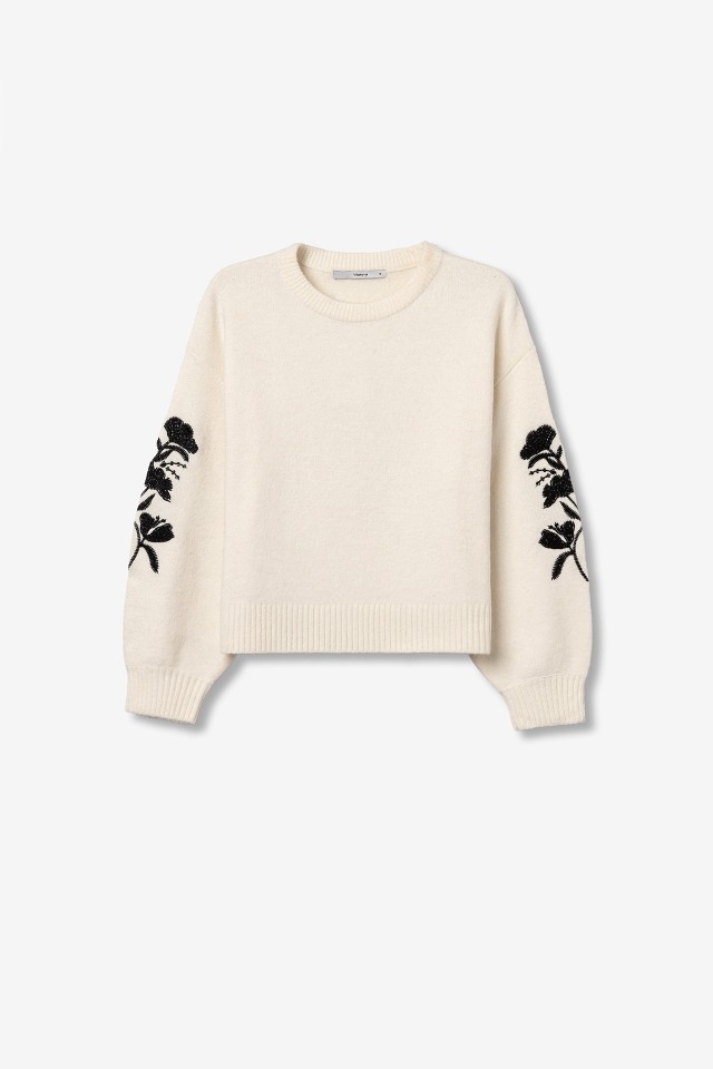 Cream Knit Sweater