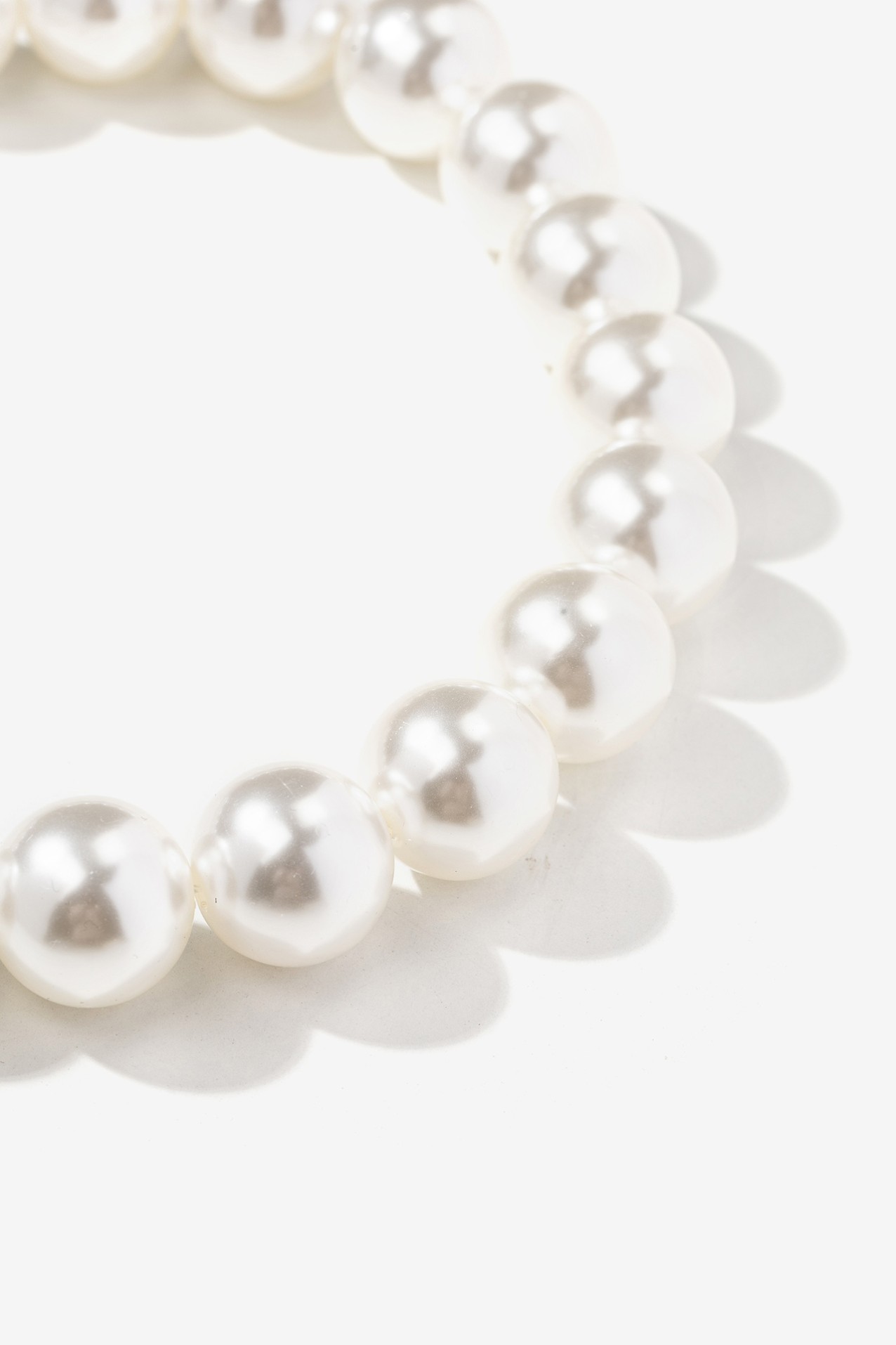 Collar Maxi Efecto Perla