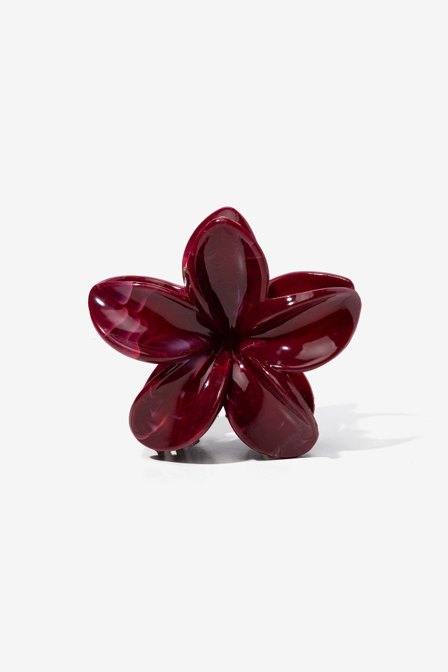 Acrylic Flower Hair Clip