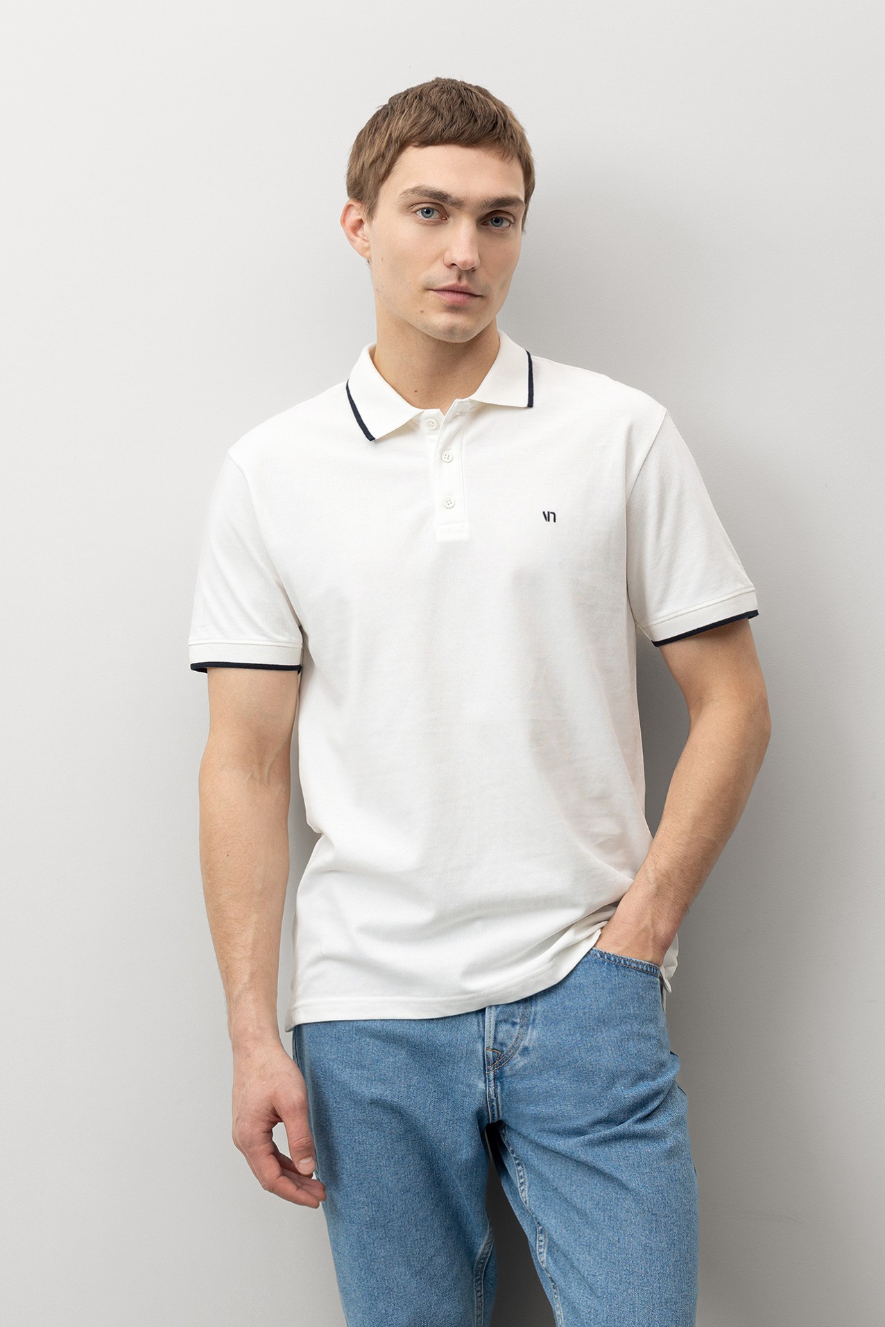 Beige Polo Shirt
