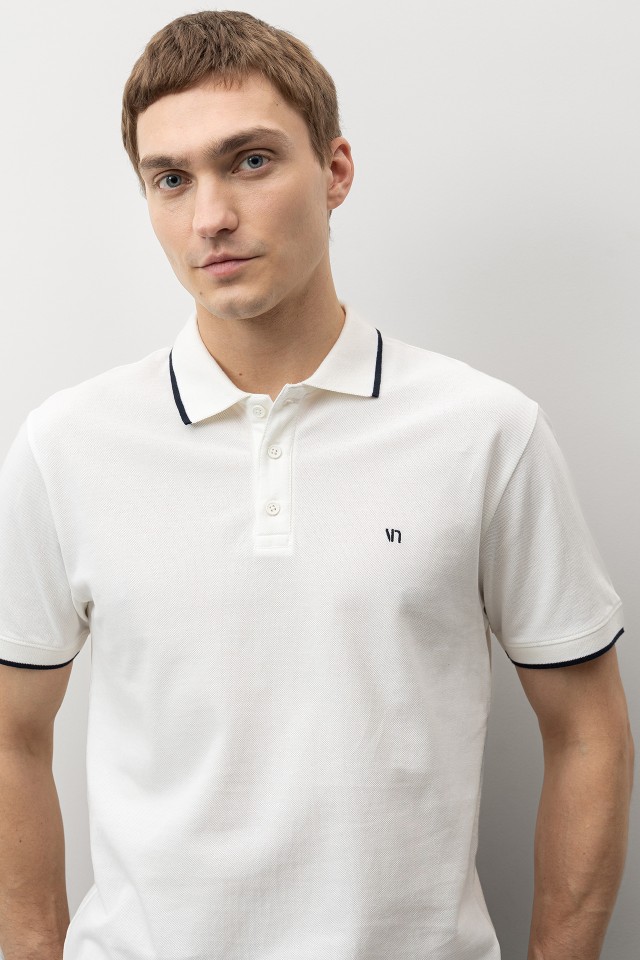 Beige Polo Shirt