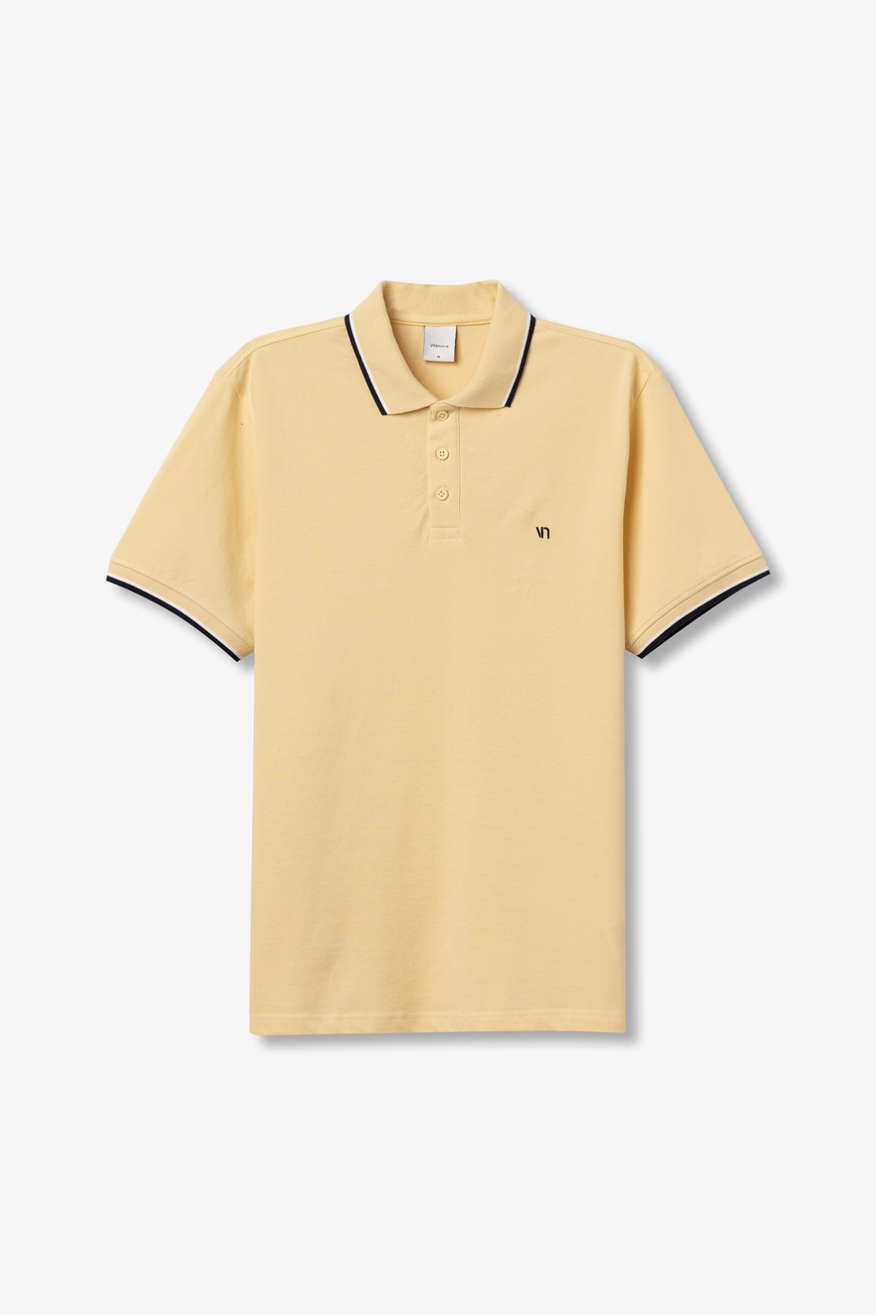 Polo Amarelo Casual