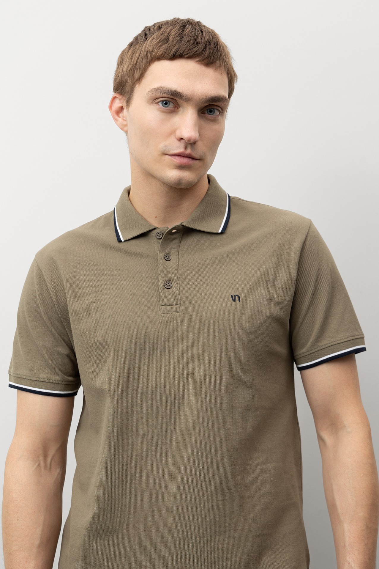 Casual Olive Polo Shirt