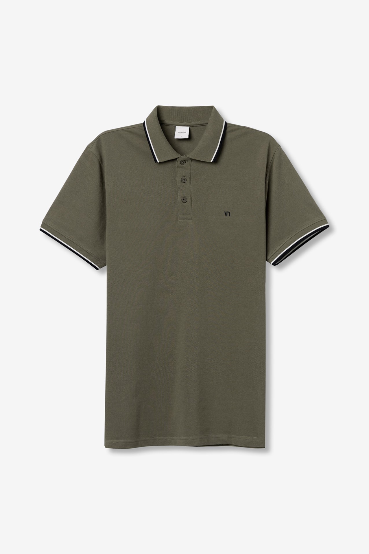 Casual Olive Polo Shirt