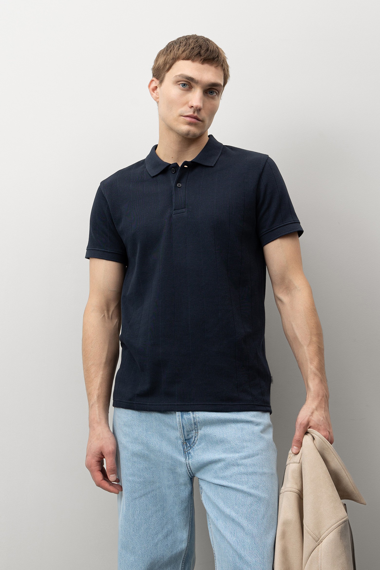 Navy Blue Polo Shirt