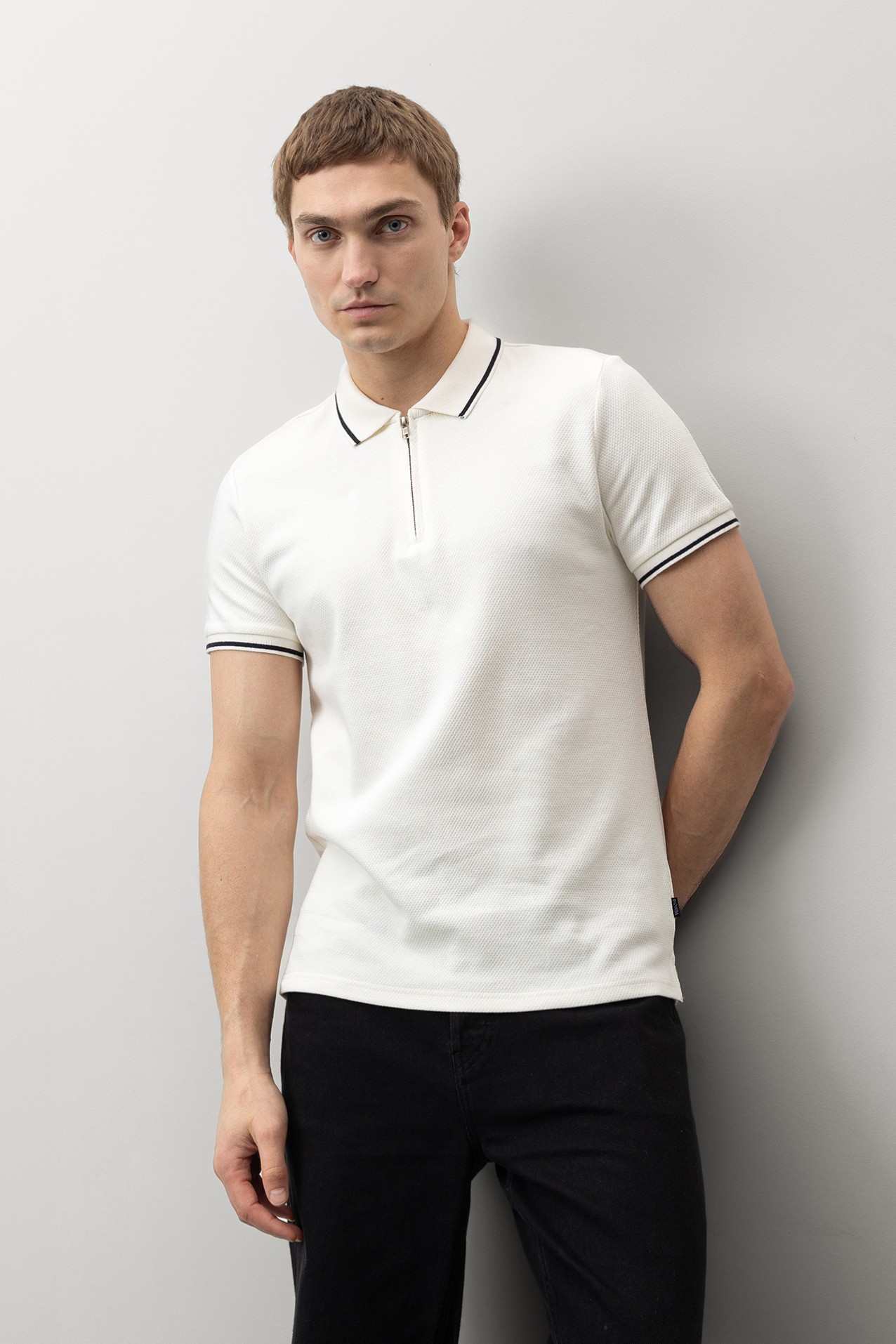 Beige Polo Shirt