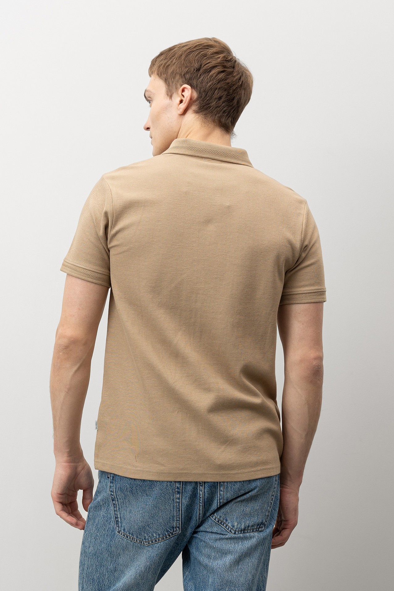 Brown Short Sleeve Polo