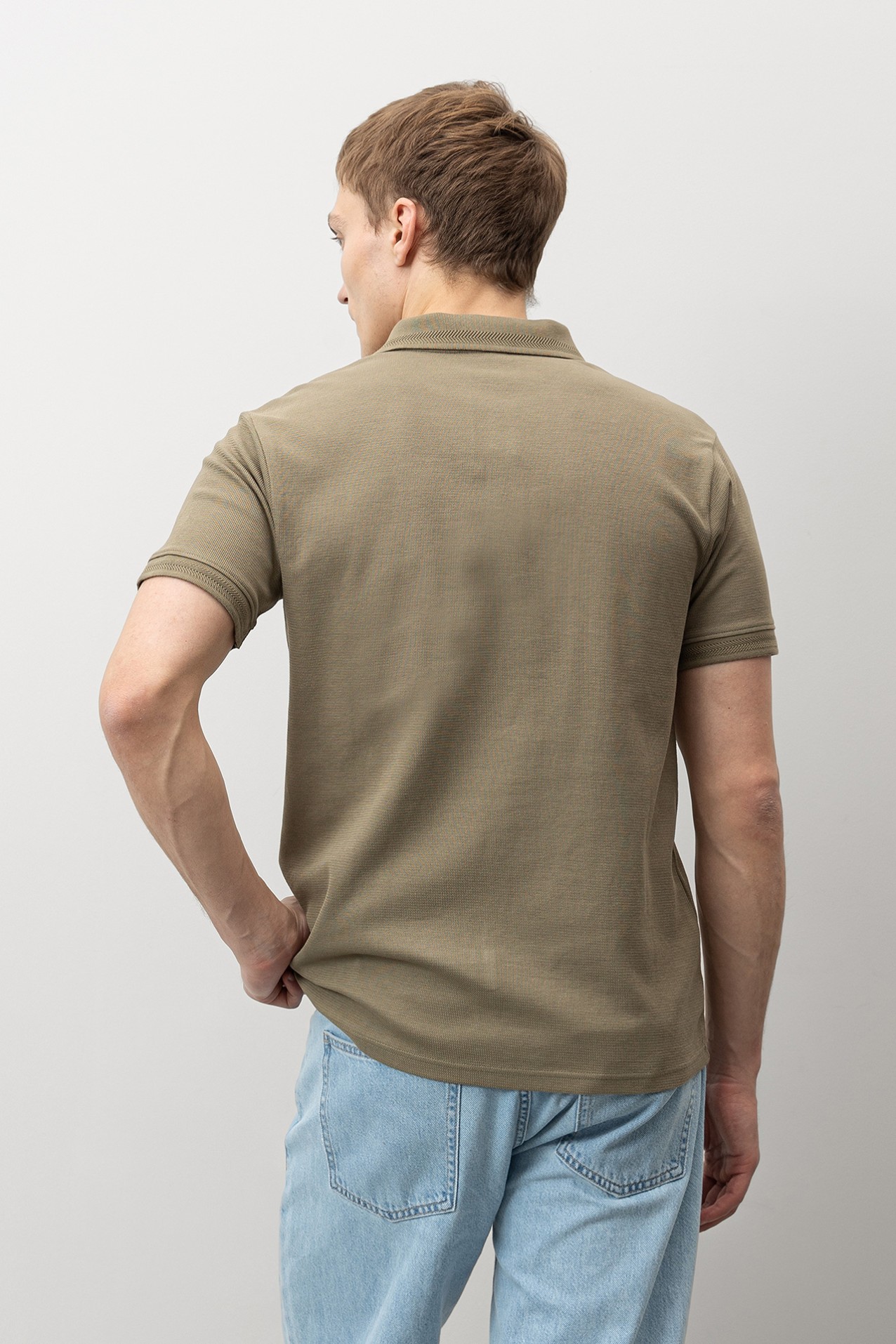 Green Regular Fit Polo