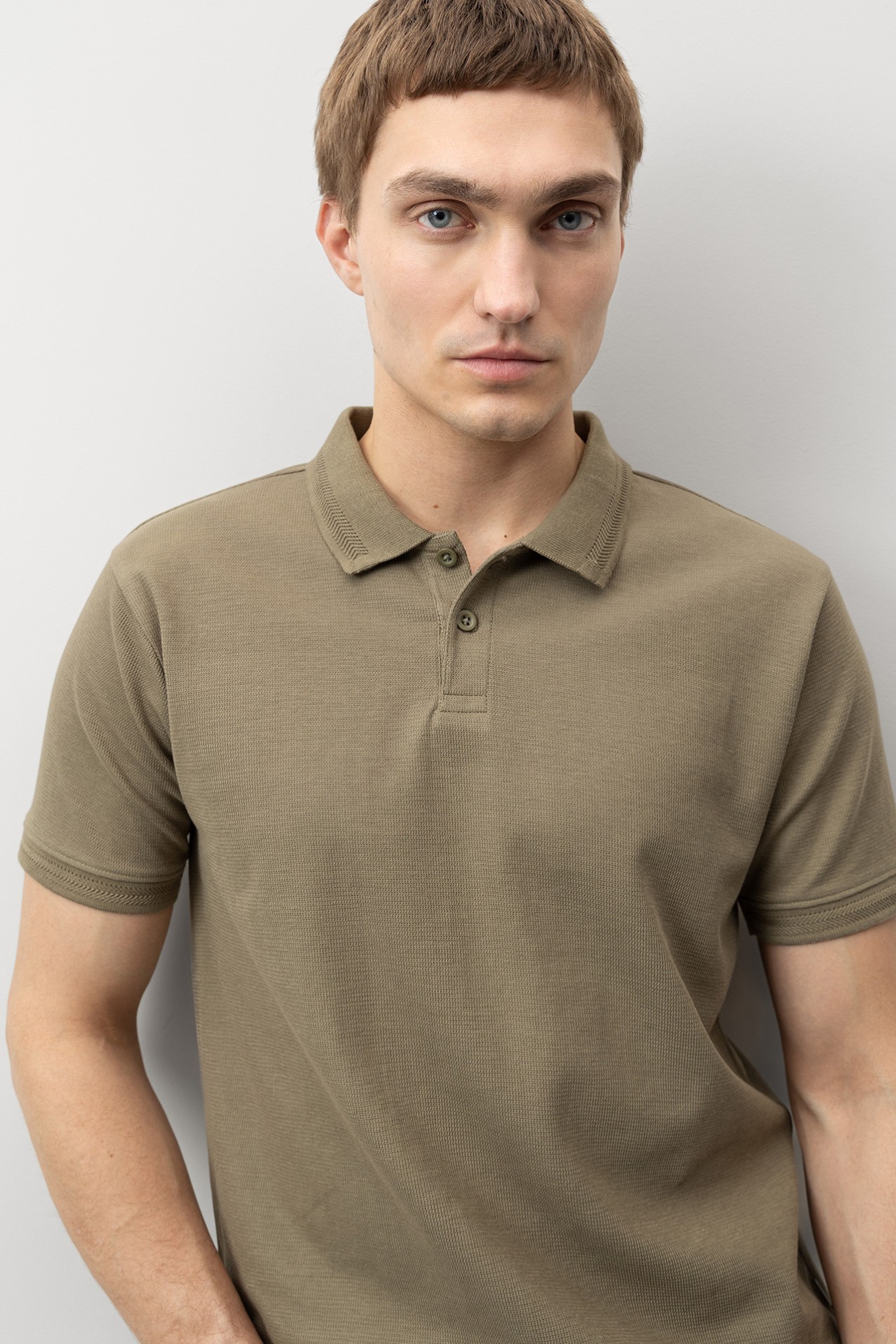 Green Regular Fit Polo