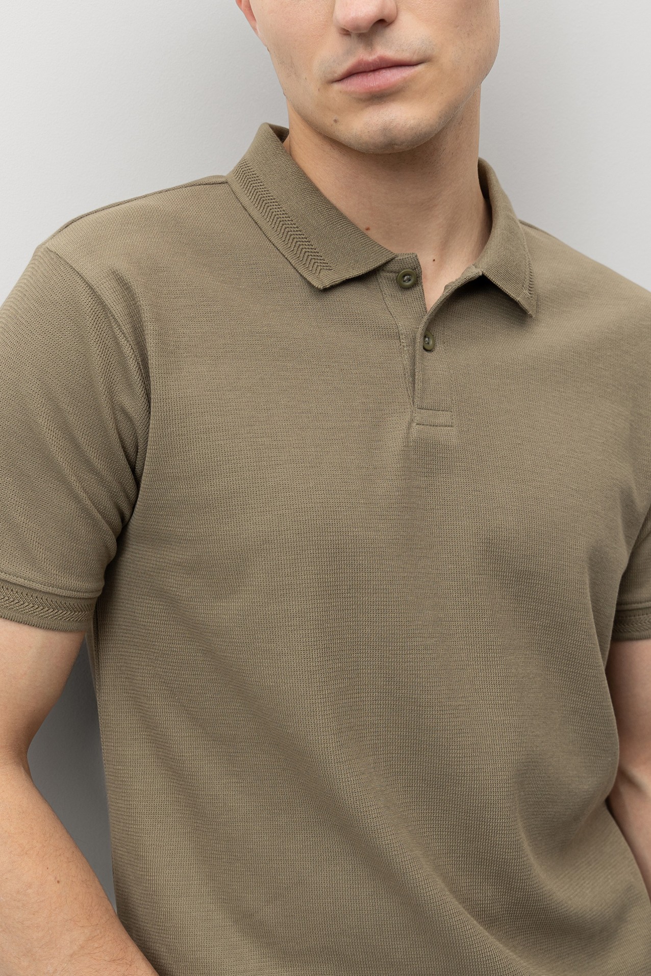 Green Regular Fit Polo