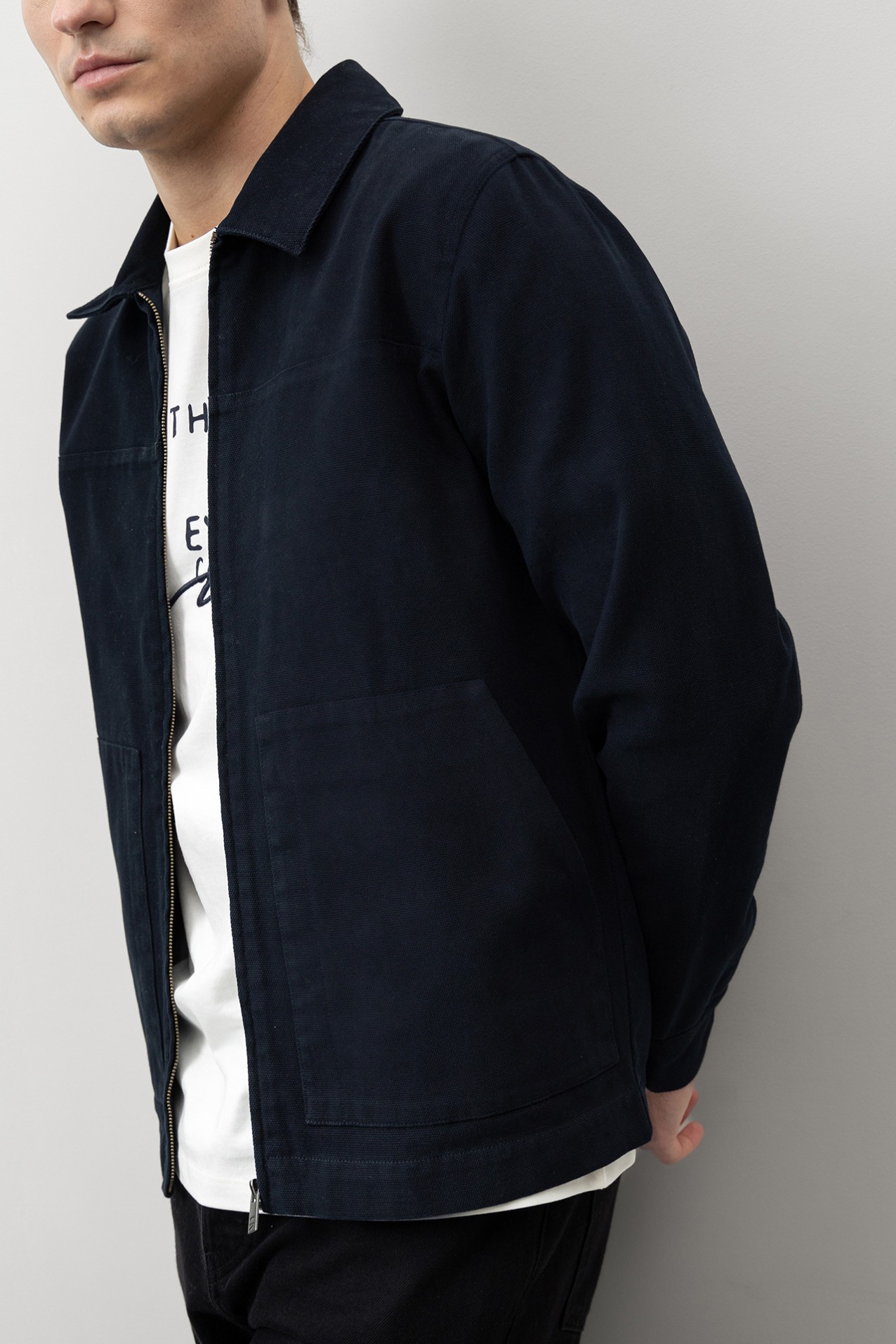 Navy Short Jacket