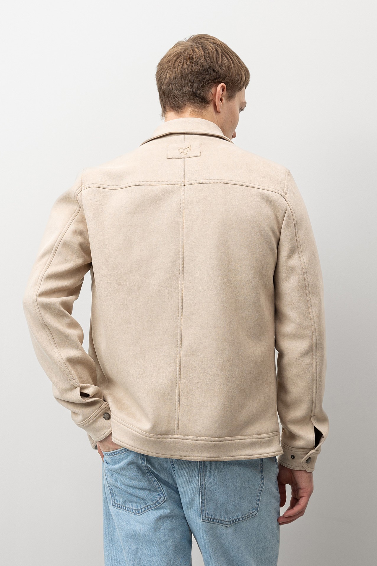 Stone Grey Short Jacket