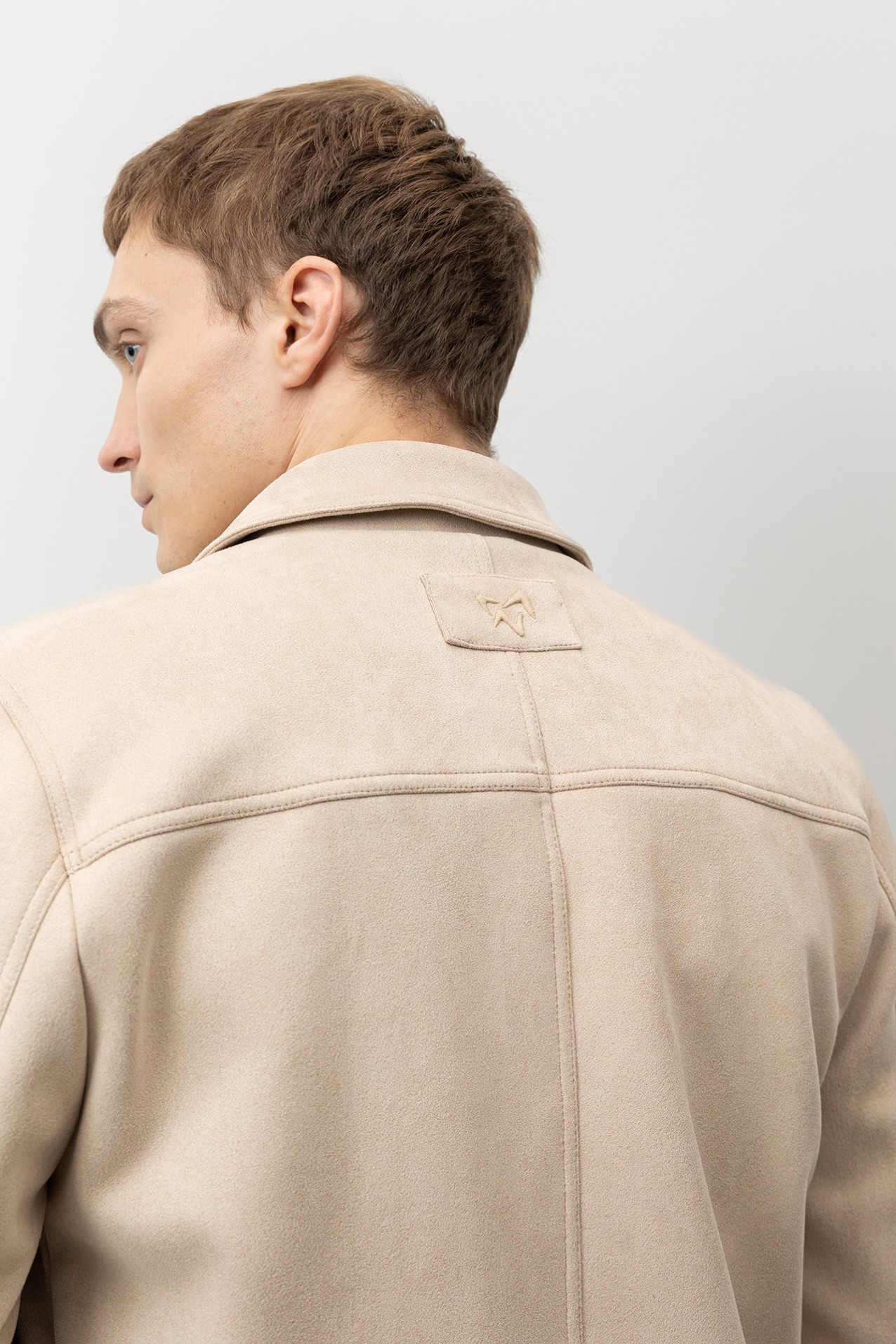 Stone Grey Short Jacket