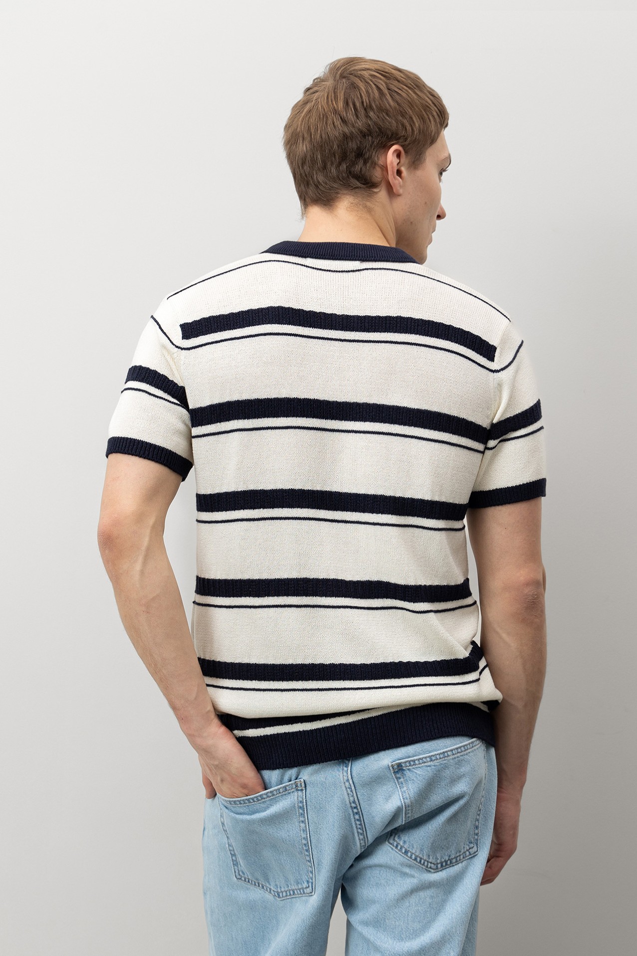 Striped Polo Shirt