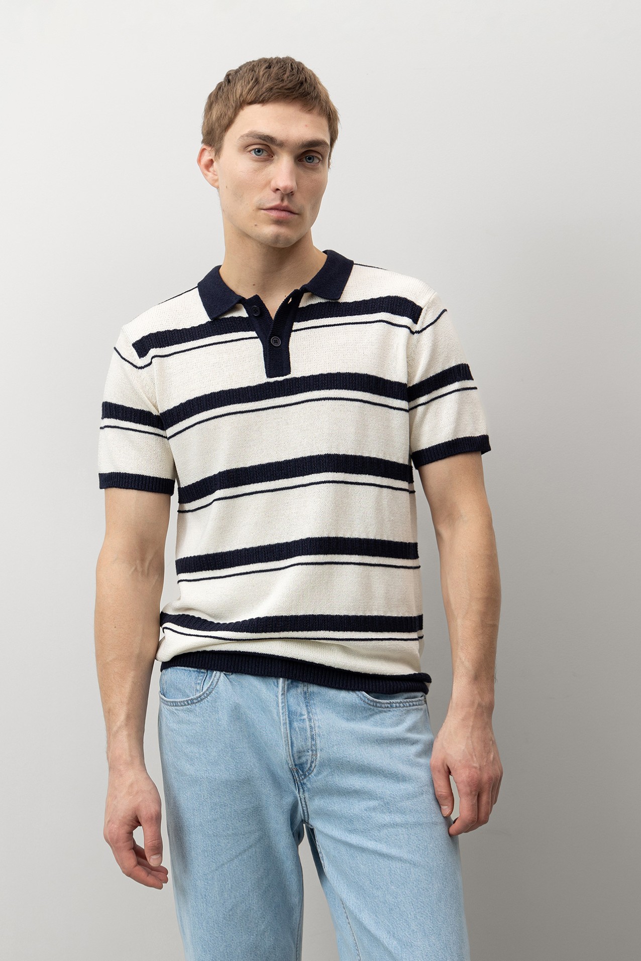 Striped Polo Shirt