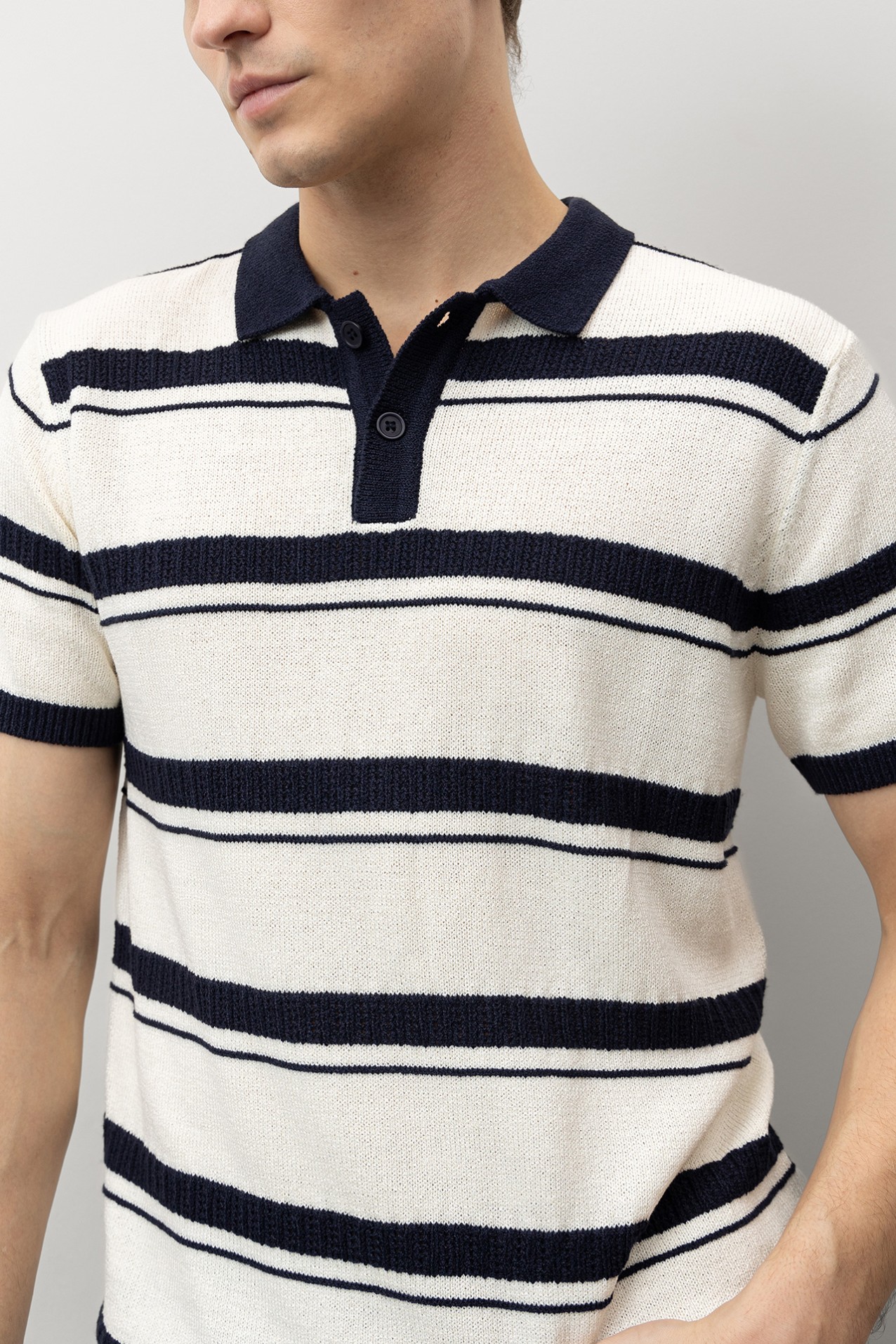 Striped Polo Shirt