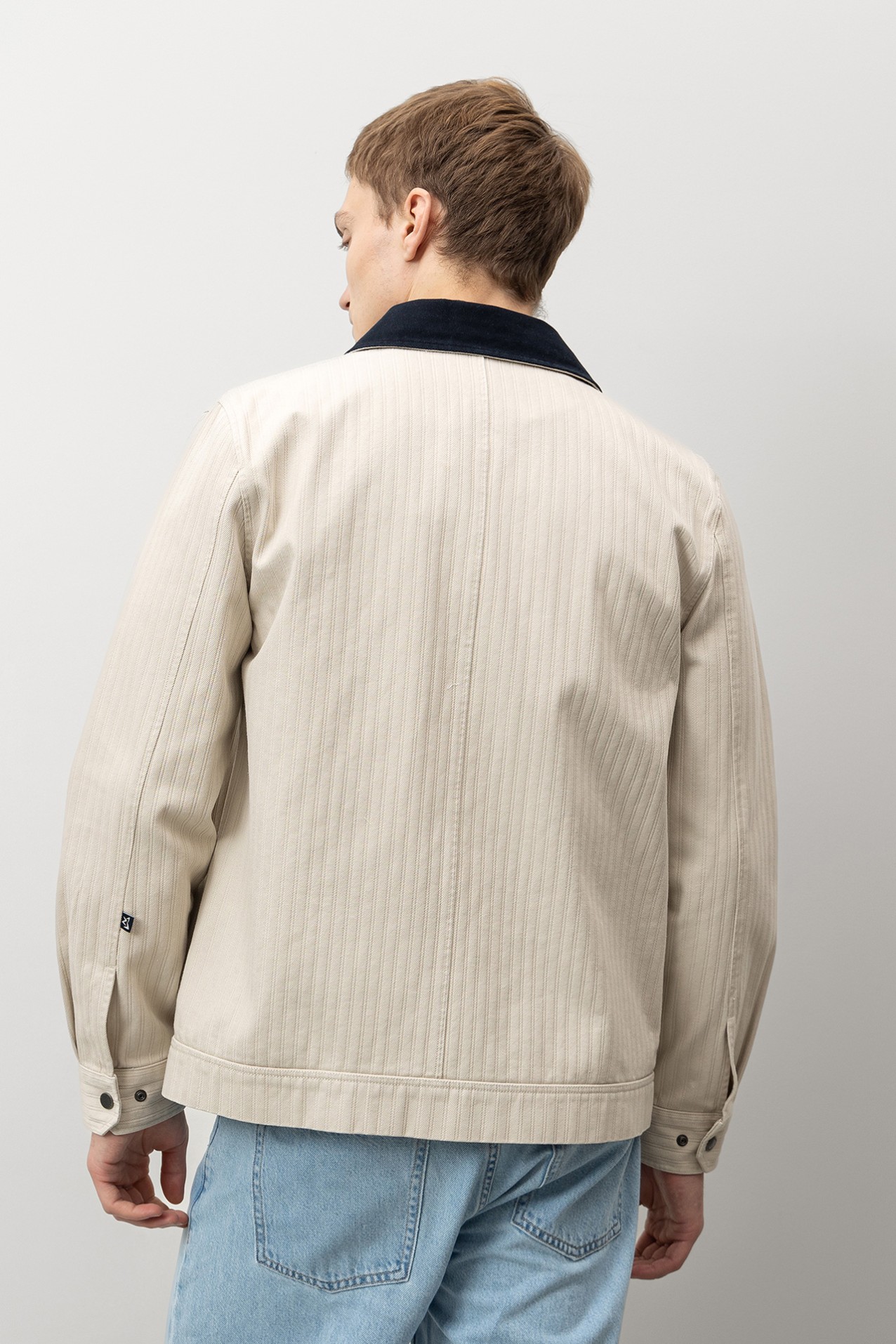 Casaco Regular Bege Masculino