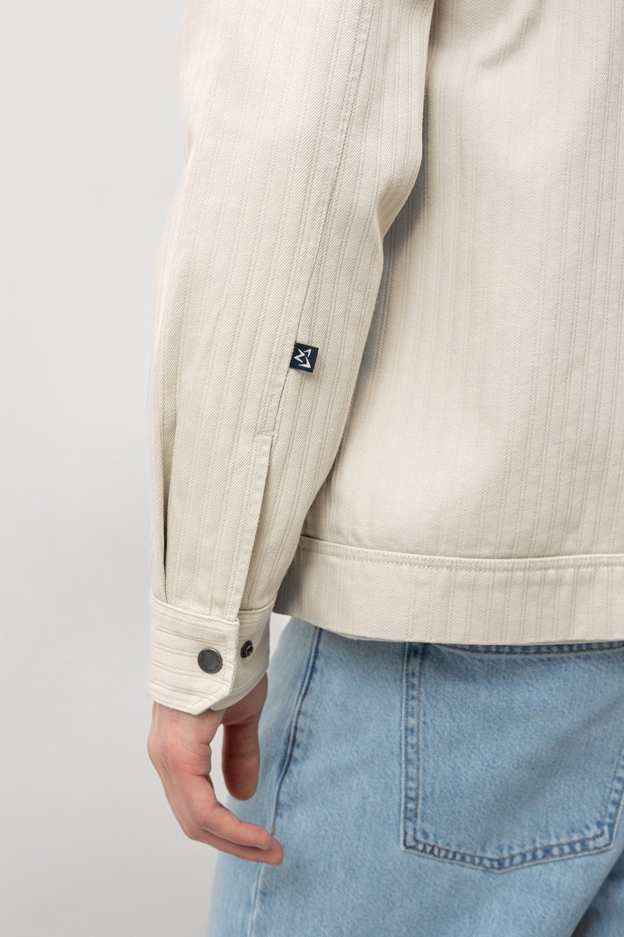 Casaco Regular Bege Masculino