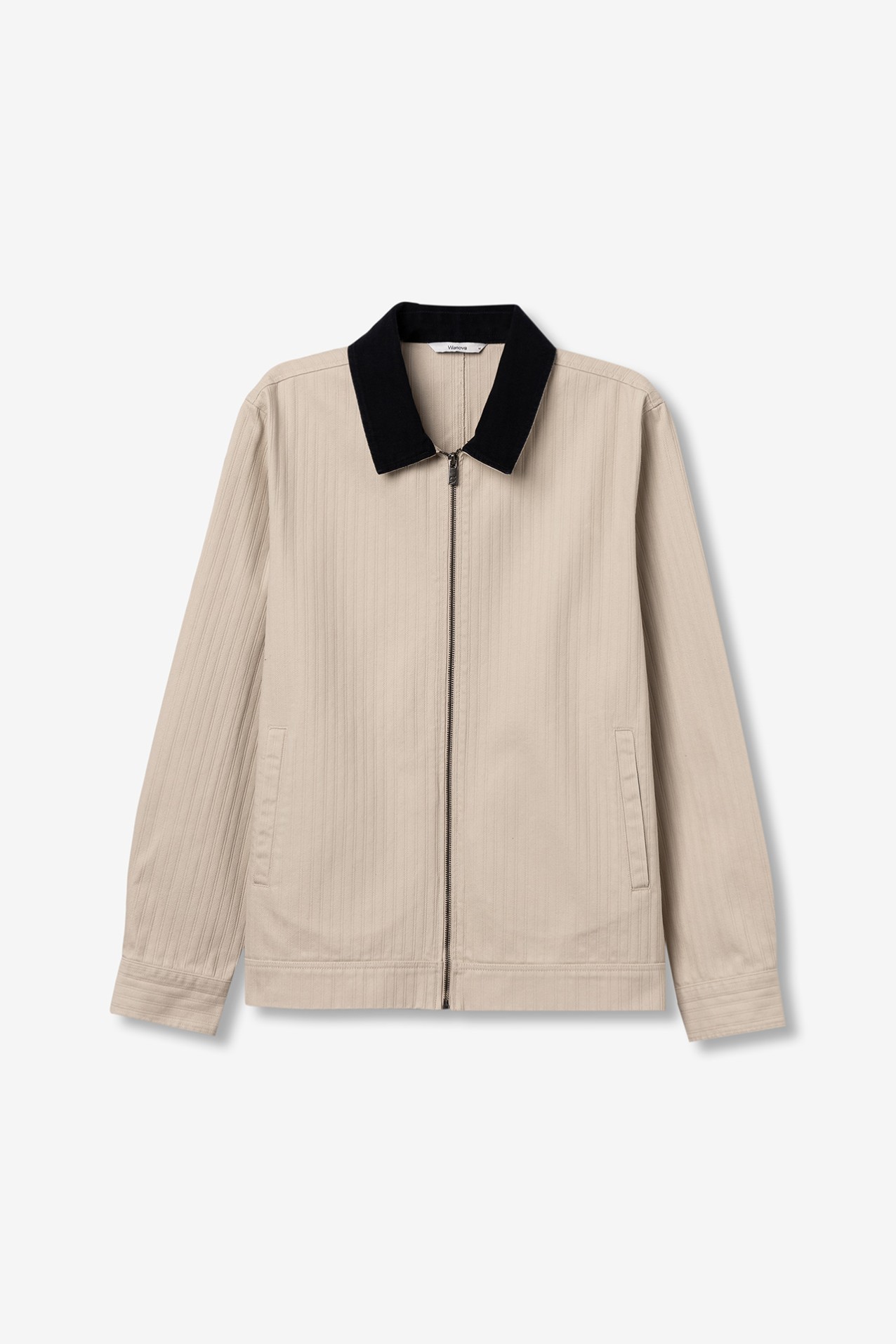 Casaco Regular Bege Masculino