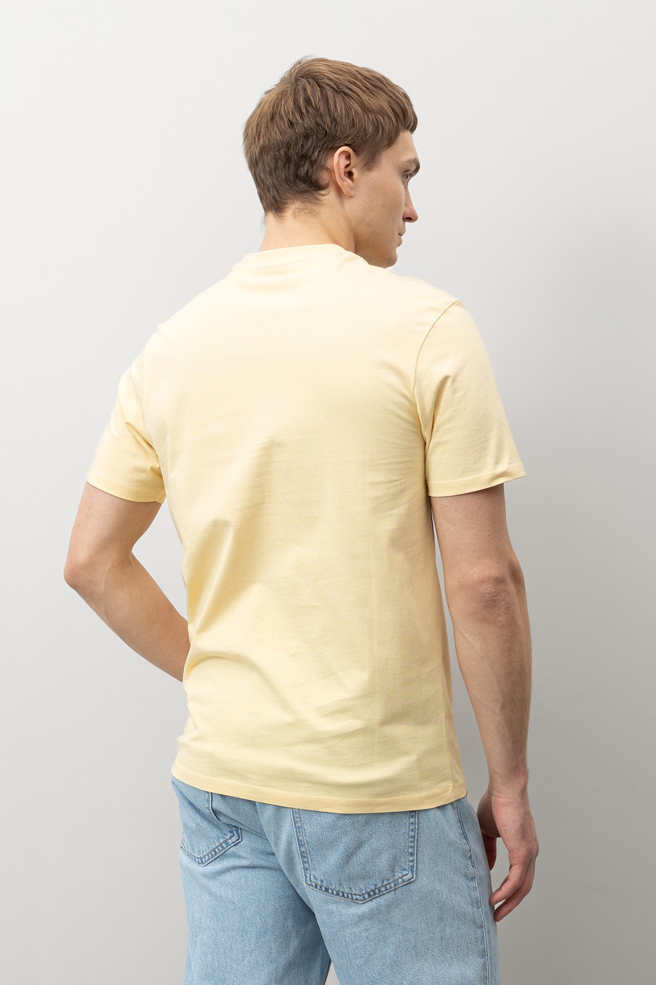 Yellow Regular Fit T-shirt
