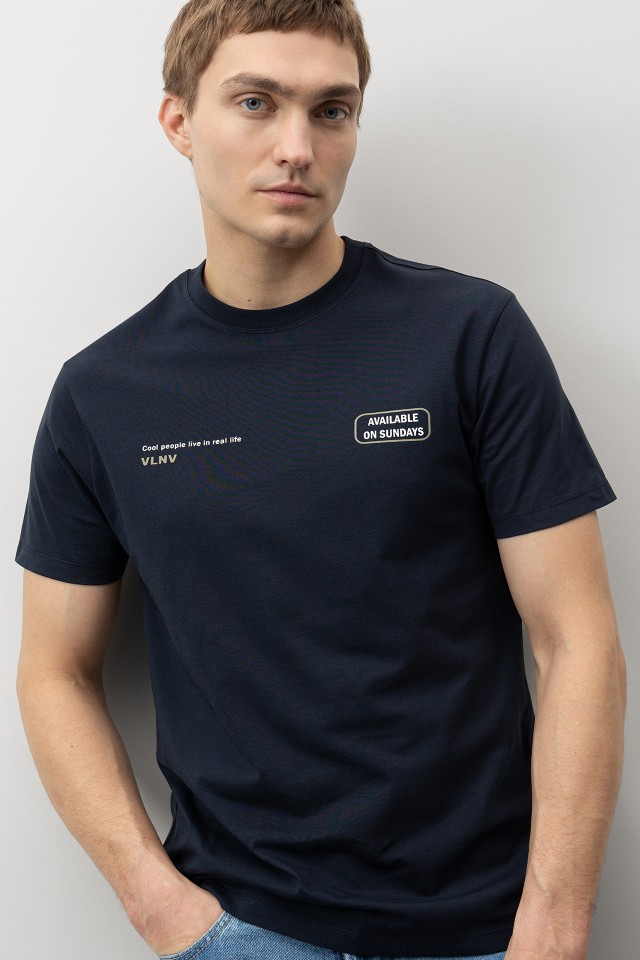 Navy Blue Casual T-Shirt Navy Blue Casual T-Shirt
