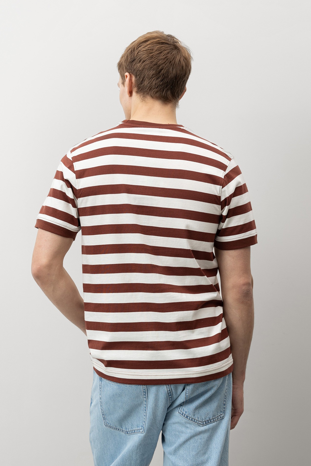 Striped Brown T-Shirt