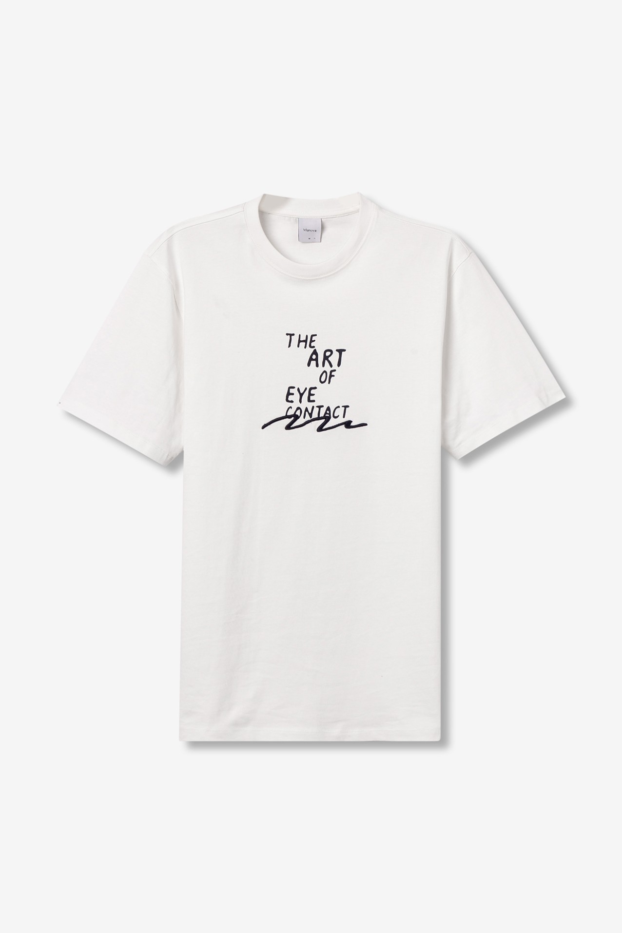 Beige Slogan Regular T-shirt