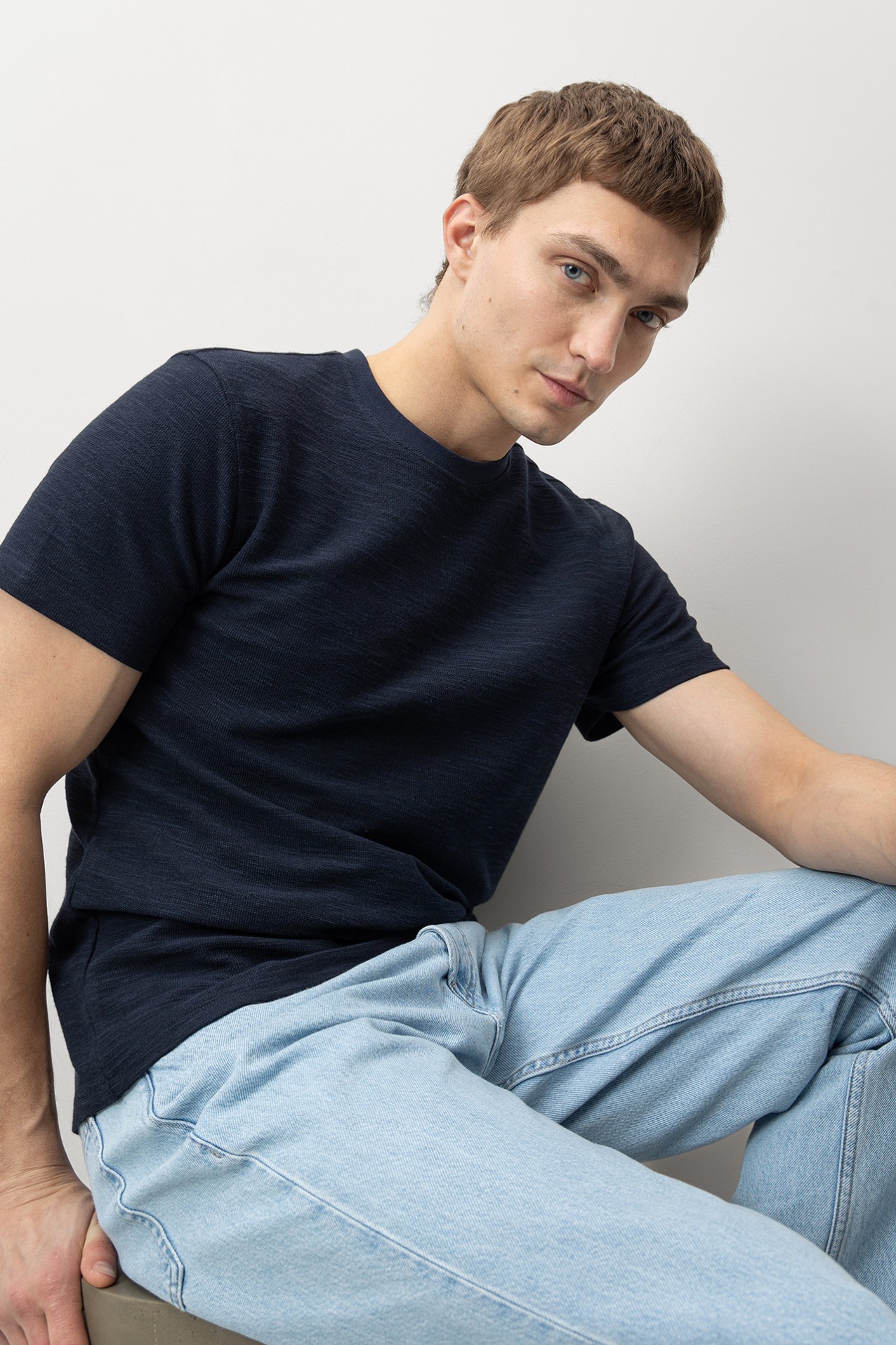 Navy Blue Regular T-Shirt