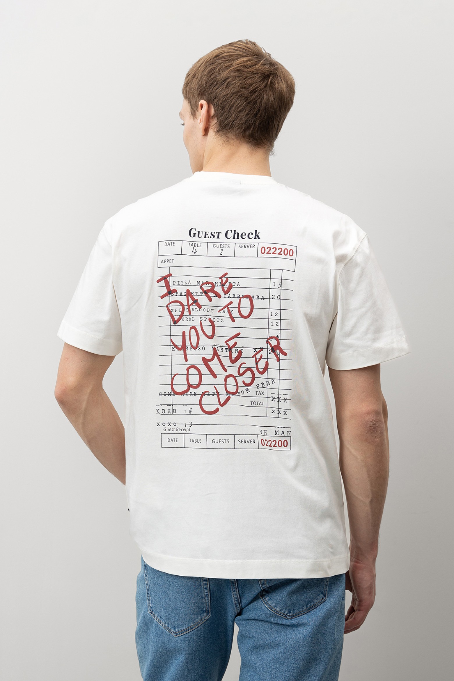 Beige Graphic Relaxed T-shirt