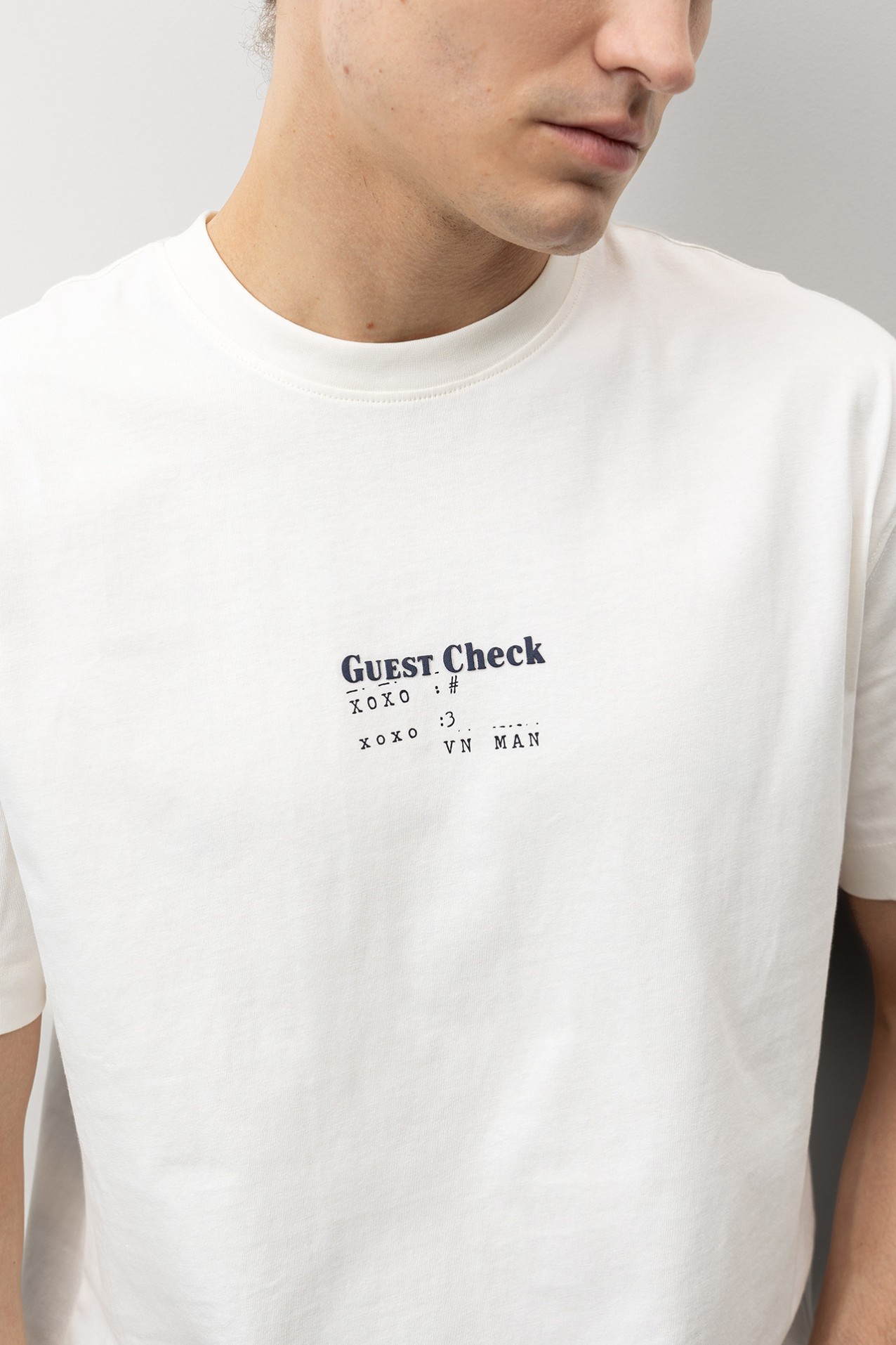 Beige Graphic Relaxed T-shirt