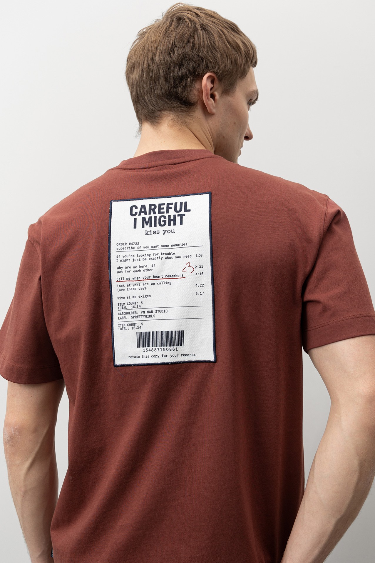 Rust Relaxed Fit T-shirt