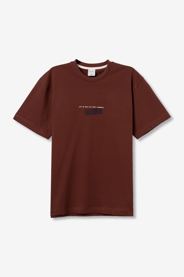 Rust Relaxed Fit T-shirt Rust Relaxed Fit T-shirt