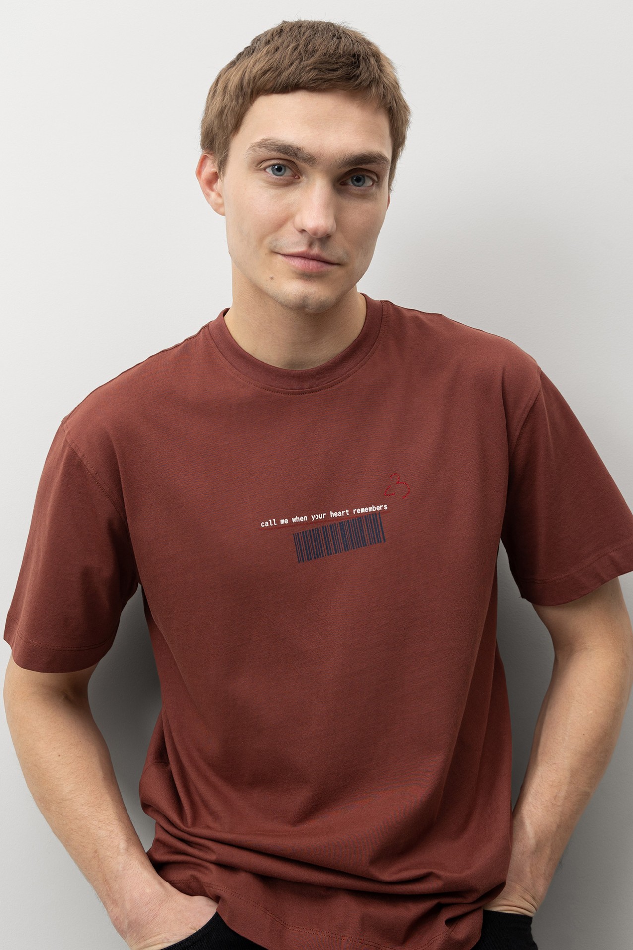 Rust Relaxed Fit T-shirt
