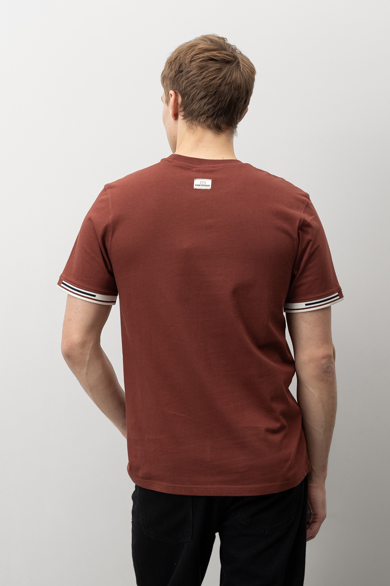 T-shirt Laranja Casual