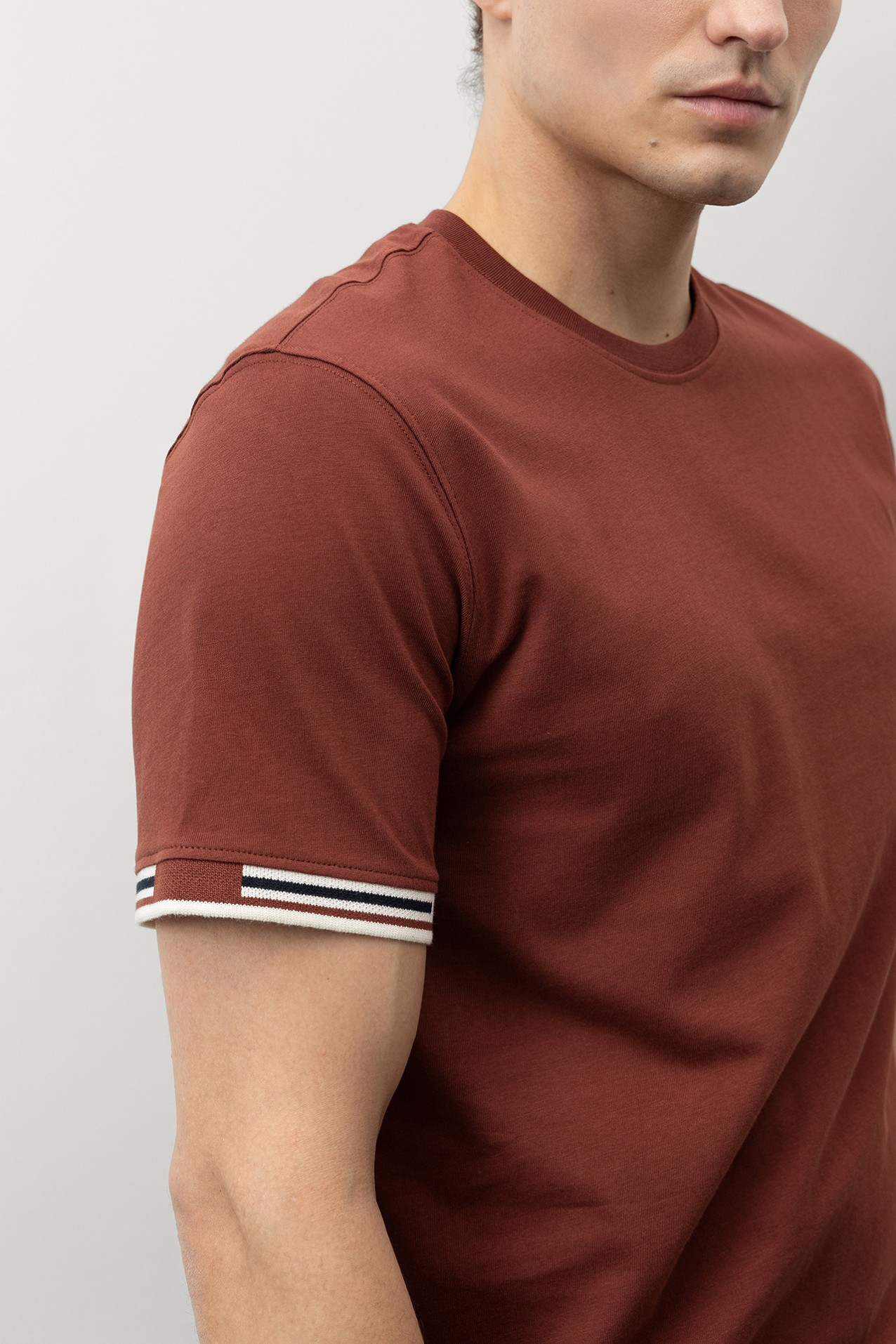 T-shirt Laranja Casual