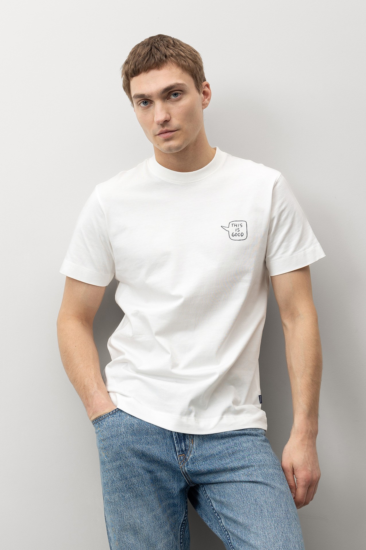 T-shirt Regular Branca