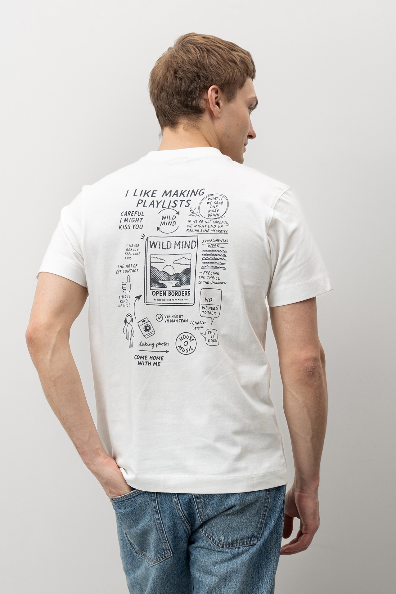 T-shirt Regular Branca